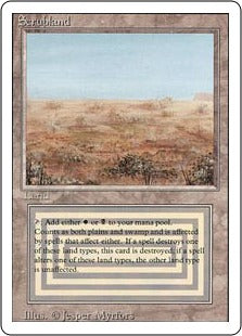 [286]【EN】Scrubland【3ED】[R][土地]