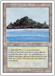 [288]【EN】Tropical Island【3ED】[R][土地]
