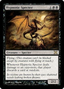 [151]【JP】惑乱の死霊/Hypnotic Specter【10ED】[R][黒]