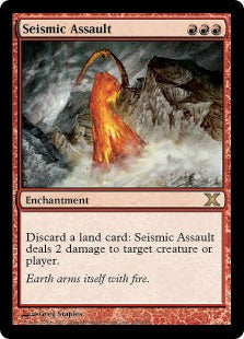 [228]【EN】突撃の地鳴り/Seismic Assault【10ED】[R][赤]