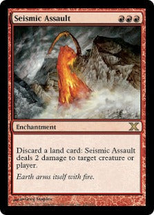 [228]【EN】突撃の地鳴り/Seismic Assault【10ED】[R][赤]