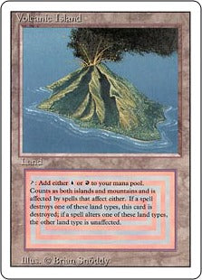 [291]【EN】Volcanic Island【3ED】[R][土地]