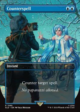 [1589]【EN】■ボーダーレス■対抗呪文/Counterspell【SLD】[P][青]