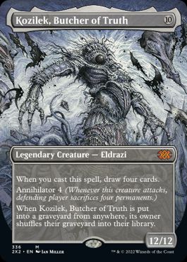 [336]【EN】■ボーダーレス■真実の解体者、コジレック/Kozilek, Butcher of Truth【2X2】[M][無]