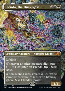 [377]【EN】■ボーダーレス■薄暮薔薇、エレンダ/Elenda, the Dusk Rose【2X2】[M][多色]