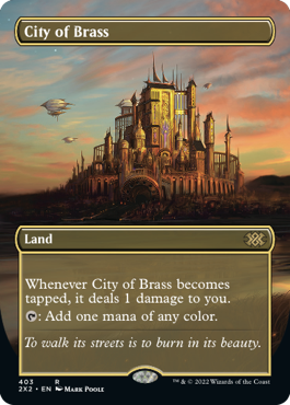 [403]【EN】■ボーダーレス■真鍮の都/City of Brass【2X2】[R][土地]