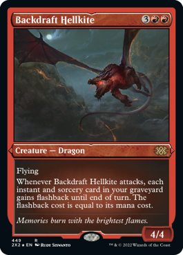 [449]【EN】【エッチングFOIL】逆噴射のヘルカイト/Backdraft Hellkite【2X2】[R][赤]