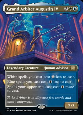 [379]【EN】【FOIL】■ボーダーレス■アウグスティン四世大判事/Grand Arbiter Augustin IV【2X2】[R][多色]