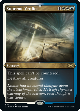 [541]【EN】【エッチングFOIL】至高の評決/Supreme Verdict【2X2】[R][多色]