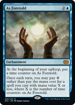 [038]【EN】予言により/As Foretold【2X2】[M][青]