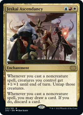 [231]【EN】ジェスカイの隆盛/Jeskai Ascendancy【2X2】[R][多色]