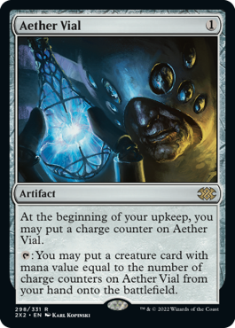 [298]【EN】霊気の薬瓶/Aether Vial【2X2】[R][茶]