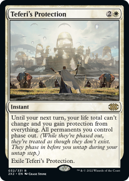 [032]【EN】【FOIL】テフェリーの防御/Teferi's Protection【2X2】[R][白]