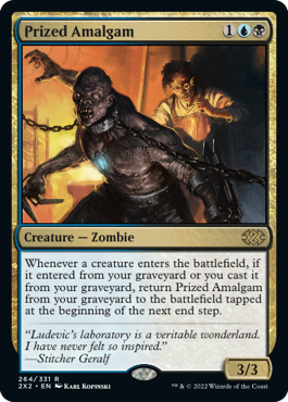 [264]【EN】【FOIL】秘蔵の縫合体/Prized Amalgam【2X2】[R][多色]
