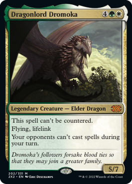 [202]【EN】【FOIL】龍王ドロモカ/Dragonlord Dromoka【2X2】[M][多色]
