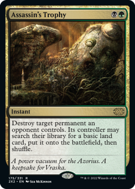 [175]【EN】【FOIL】暗殺者の戦利品/Assassin's Trophy【2X2】[R][多色]