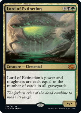 [244]【EN】【FOIL】絶滅の王/Lord of Extinction【2X2】[M][多色]