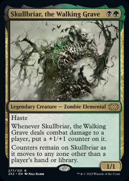 [277]【EN】【FOIL】歩く墓場、髑髏茨/Skullbriar, the Walking Grave【2X2】[R][多色]