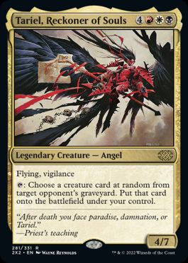 [281]【EN】【FOIL】魂を数える者、タリエル/Tariel, Reckoner of Souls【2X2】[R][多色]