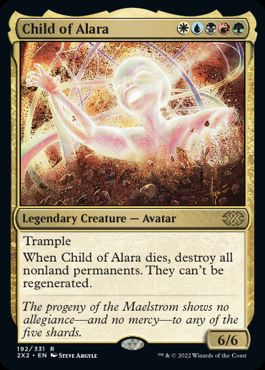 [192]【EN】【FOIL】アラーラの子/Child of Alara【2X2】[R][多色]