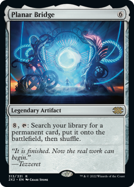 [313]【EN】【FOIL】次元橋/Planar Bridge【2X2】[R][茶]