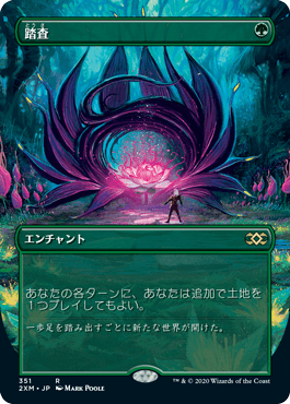 [351]【JP】■ボーダーレス■踏査/Exploration【2XM】[R][緑]