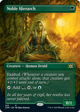 [352]【EN】■ボーダーレス■貴族の教主/Noble Hierarch【2XM】[R][緑]