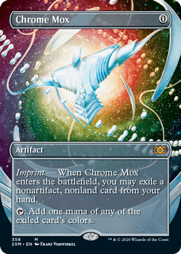[358]【EN】■ボーダーレス■金属モックス/Chrome Mox【2XM】[M][茶]