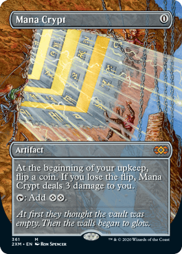 [361]【EN】■ボーダーレス■魔力の墓所/Mana Crypt【2XM】[M][茶]