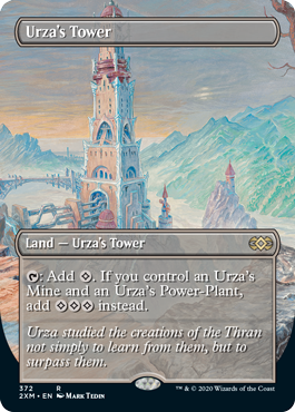 [372]【EN】■ボーダーレス■ウルザの塔/Urza's Tower【2XM】[R][土地]