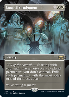 [336]【EN】【FOIL】■ボーダーレス■議会の採決/Council's Judgment【2XM】[R][白]