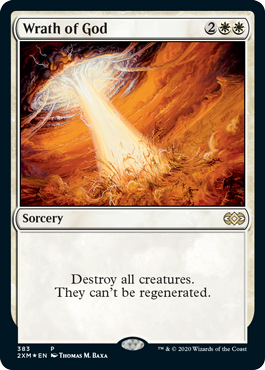 [383]【EN】【FOIL】■PROMO■神の怒り/Wrath of God【2XM】[R][白]