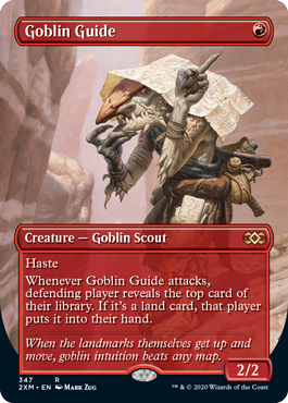 [347]【EN】【FOIL】■ボーダーレス■ゴブリンの先達/Goblin Guide【2XM】[R][赤]
