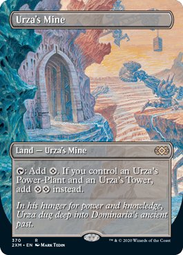 [370]【EN】【FOIL】■ボーダーレス■ウルザの鉱山/Urza's Mine【2XM】[R][土地]