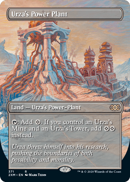 [371]【EN】【FOIL】■ボーダーレス■ウルザの魔力炉/Urza's Power Plant【2XM】[R][土地]