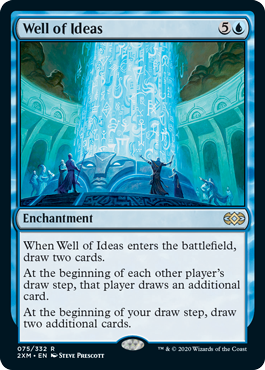 [075]【EN】【FOIL】発想の井戸/Well of Ideas【2XM】[R][青]