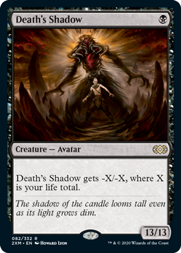 [082]【EN】【FOIL】死の影/Death's Shadow【2XM】[R][黒]