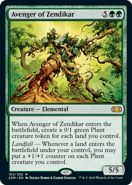 [152]【EN】【FOIL】ゼンディカーの報復者/Avenger of Zendikar【2XM】[M][緑]