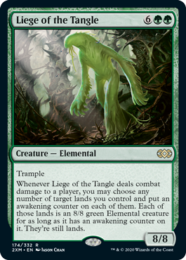 [174]【EN】絡み森の主/Liege of the Tangle【2XM】[R][緑]