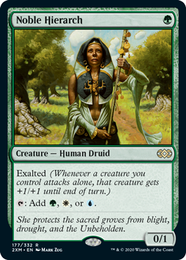[177]【EN】【FOIL】貴族の教主/Noble Hierarch【2XM】[R][緑]