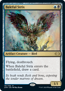 [191]【EN】【FOIL】悪意の大梟/Baleful Strix【2XM】[R][多色]