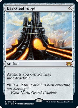 [248]【EN】【FOIL】ダークスティールの溶鉱炉/Darksteel Forge【2XM】[M][茶]