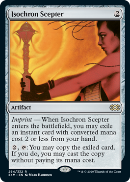 [264]【EN】【FOIL】等時の王笏/Isochron Scepter【2XM】[R][茶]