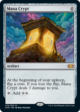 [270]【EN】【FOIL】魔力の墓所/Mana Crypt【2XM】[M][茶]