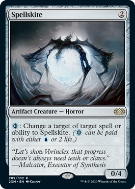 [289]【EN】【FOIL】呪文滑り/Spellskite【2XM】[R][茶]