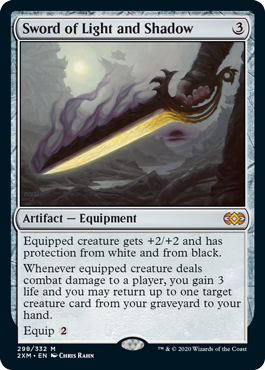 [298]【EN】【FOIL】光と影の剣/Sword of Light and Shadow【2XM】[M][茶]