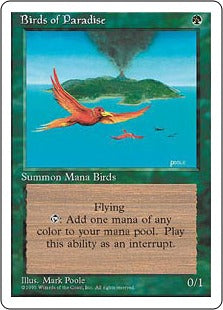 [234]【JP】極楽鳥/Birds of Paradise【4ED】[R][緑]