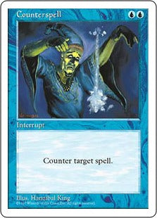 [077]【EN】対抗呪文/Counterspell【5ED】[C][青]