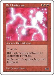 [210]【JP】ボール・ライトニング/Ball Lightning【5ED】[R][赤]