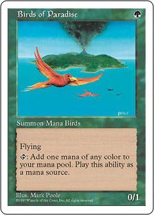 [280]【JP】極楽鳥/Birds of Paradise【5ED】[R][緑]